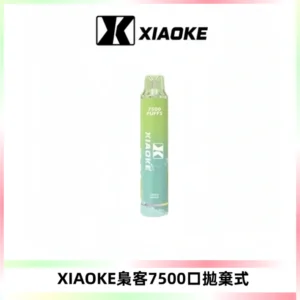 XIAOKE梟客7500Puffs跑馬燈拋棄式電子煙 可發光一次性